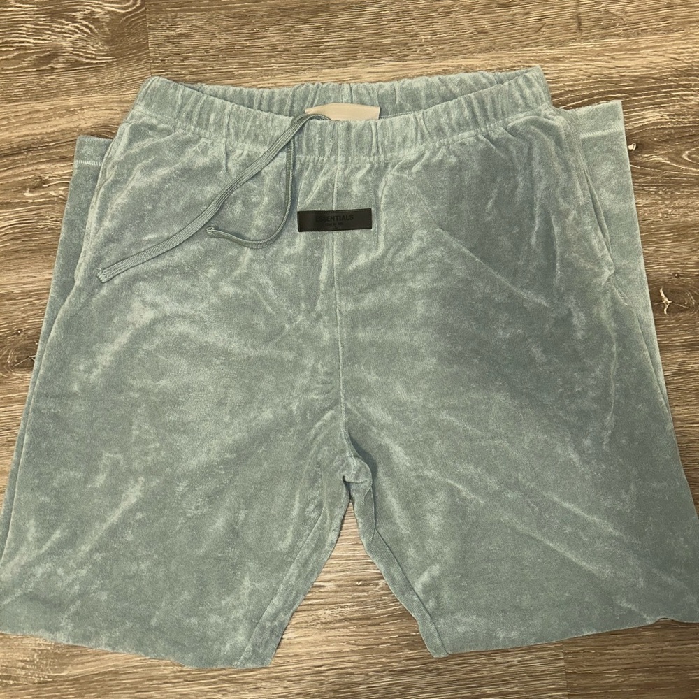 Fear of God Light Gray Track Pants
